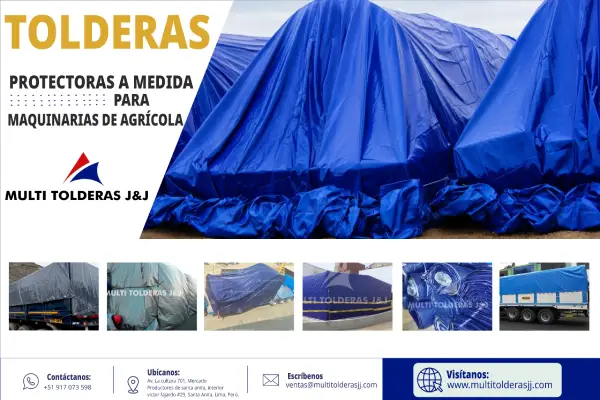 Tolderas Protectoras Para Maquinarias