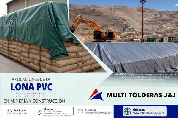 aplicaciones de lona pvc
