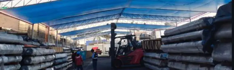 Uso de Tarflex para Almacenes